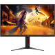 TFT 27" AOC U27G4XM, Fast IPS, 160Гц, 2хHDMI, DP, USB-hub, HAS, Pivot, чорно-червоний