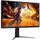 TFT 27" AOC U27G4XM, Fast IPS, 160Гц, 2хHDMI, DP, USB-hub, HAS, Pivot, чорно-червоний