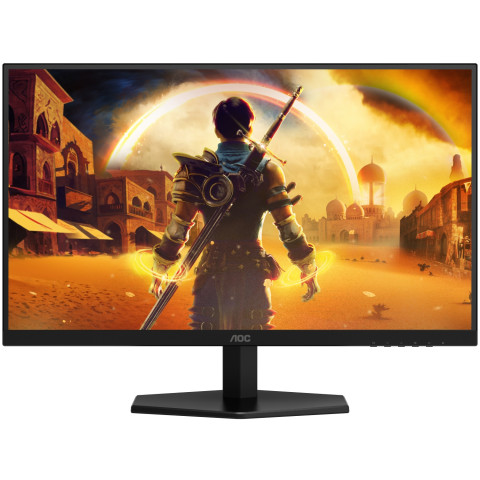 TFT 27" AOC Q27G42XNE, QHD, Fast VA, 180Гц, HDMI, DP, колонки, чорно-червоний