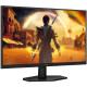 TFT 27" AOC Q27G42XNE, QHD, Fast VA, 180Гц, HDMI, DP, колонки, чорно-червоний