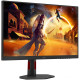 TFT 27" AOC Q27G4ZR, QHD, Fast IPS, 240Hz, 0,3ms, 2xHDMI, DP, HAS, Pivot, кол., чорно-червоний
