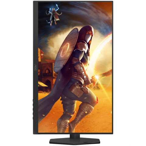 TFT 27" AOC Q27G4ZR, QHD, Fast IPS, 240Hz, 0,3ms, 2xHDMI, DP, HAS, Pivot, кол., чорно-червоний