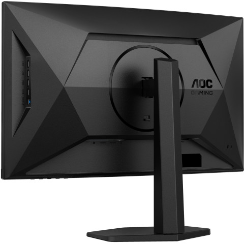 TFT 27" AOC C27G4ZXU, Fast VA, вигнутий, 280Hz, 2xHDMI, DP, USB-hub, HAS, колонки, чорний