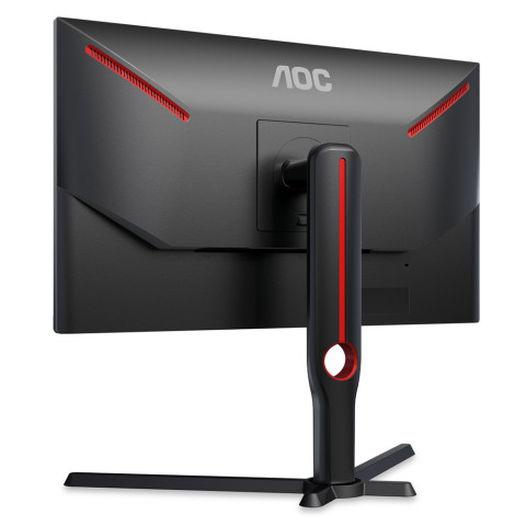 TFT 24.5" AOC 25G3ZM/BK, VA, 240Гц, 0,5 мс, 2х HDMI, DP, USB-hub, HAS, Pivot, чорний