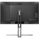 TFT 27" AOC U27U3CV, Nano IPS, 2хHDMI, DP, USB-C, USB-hub, HAS, Pivot, кол., чорно-срібл