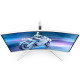 TFT 31.5" Philips 32M2C5501, Fast VA, QHD 2K, 180hz, вигнутий, 2хHDMI, DP, HAS, білий