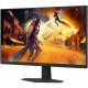 TFT 27" AOC 27G4HRE, Fast IPS, 200Гц, 2хHDMI, DP, колонки, чорно-червоний