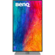 TFT 32" BenQ PD3225U, IPS, 4K, HDMI, DP, USB-C, USB hub, HAS, Pivot, темно-сірий