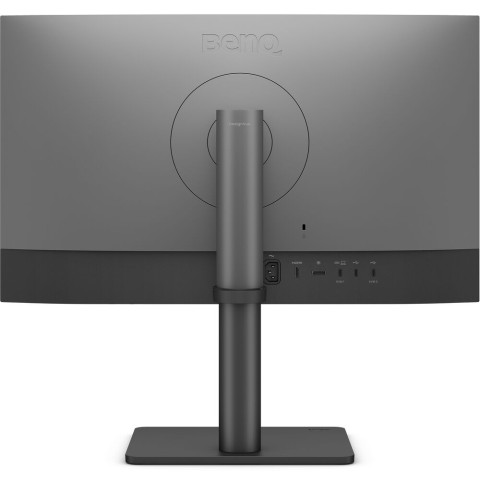 TFT 27" BenQ PD2706QN, QHD, IPS, HDMI, DP, USB-C, HAS, Pivot, колонки, темно сірий