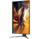TFT 27" AOC 27G4HA, Fast IPS, 200Гц, 2хHDMI, DP, HAS, Pivot, кол., чорно-червоний