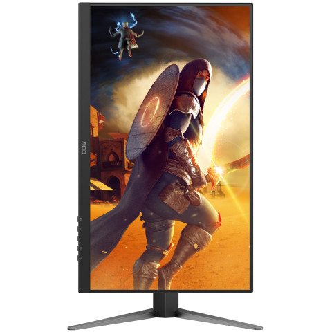 TFT 27" AOC 27G4HA, Fast IPS, 200Гц, 2хHDMI, DP, HAS, Pivot, кол., чорно-червоний