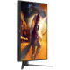 TFT 27" AOC 27G4HA, Fast IPS, 200Гц, 2хHDMI, DP, HAS, Pivot, кол., чорно-червоний