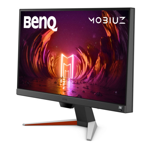 TFT 24" BenQ EX240N, VA, 165 Hz, 1 мс, HDMI, DP, колонки, темно-сірий