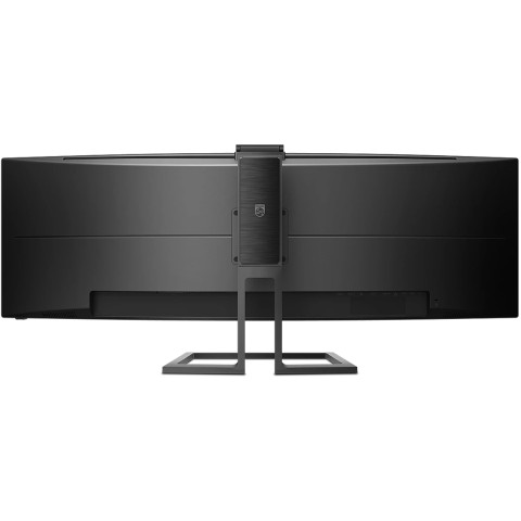 TFT 48.8" Philips 499P9H, VA, 5120 x 1440, USB-C, HDMI (2.0)x2, DPx2, RJ45, webcam, колонки, чорний