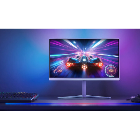TFT 27" Philips 27M2N5901A, Fast IPS, 4K, 160Hz, 2xHDMI, DP, USB-С, USB-hub, HAS, Pivot, кол., білий