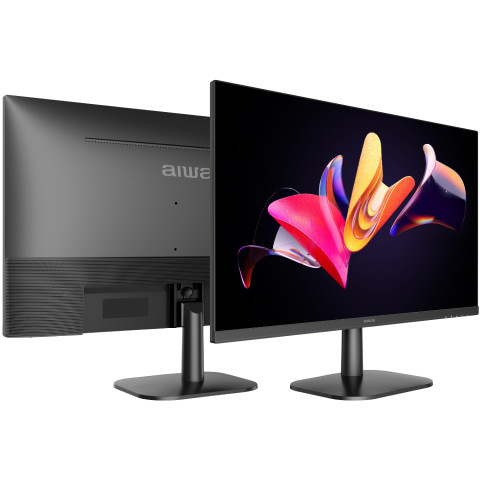 TFT 24.5'' AIWA MF2528-B, IPS, 100Гц, VGA, HDMI, колонки, чорний