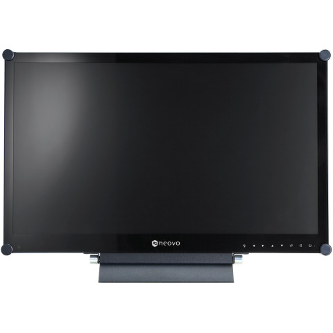 TFT 24" Neovo RX-2402, VA, VGA, HDMI, DP, колонки, чорний
