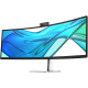 TFT 49" HP S5 Pro 549pm, VA, DQHD, RJ-45, HDMI, DP, USB-C, cam, чорний