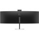 TFT 49" HP S5 Pro 549pm, VA, DQHD, RJ-45, HDMI, DP, USB-C, cam, чорний