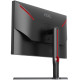 TFT 27" AOC Q27G3XMN/BK, MiniLED QHD IPS, 180Hz, 1ms, 2xHDMI, DP, HAS, Pivot, чорно-червоний