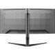 TFT 34" Philips 34M2C6500, QD-OLED, UWQHD, 175hz, вигн, 2xHDMI, DP, USB-hub, HAS, cинювато-сір