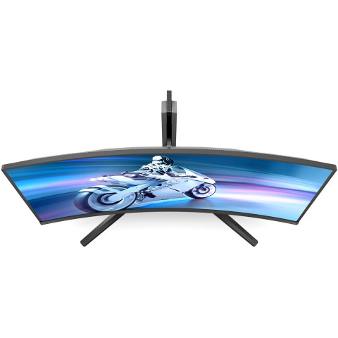 TFT 34" Philips 34M2C6500, QD-OLED, UWQHD, 175hz, вигн, 2xHDMI, DP, USB-hub, HAS, cинювато-сір