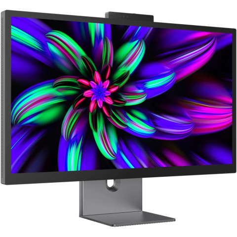 TFT 27" Philips 27E3U7903, 5K UHD, IPS, HDMI, DP, USB-C, RJ-45, USB-hub, Cam, HAS, Pivot,кол.,сірий