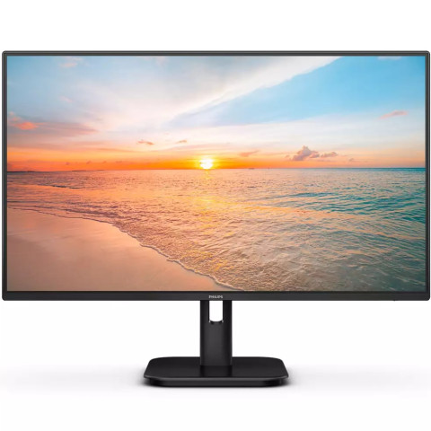 TFT 23.8" Philips 24E1N1100A, IPS, 100Hz, 1мс, VGA, HDMI, колонки, чорний