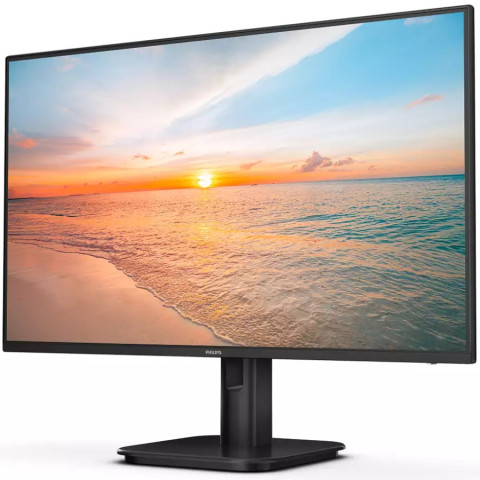 TFT 23.8" Philips 24E1N1100A, IPS, 100Hz, 1мс, VGA, HDMI, колонки, чорний