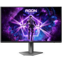 TFT 27" AOC AGON AG276QZD2, QD-OLED QHD 2K, 280Гц, 0,03мс, 2xHDMI, 2xDP, USB-hub, HAS, Pivot, чор.-с