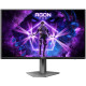 TFT 27" AOC AGON AG276QZD2, QD-OLED QHD 2K, 280Гц, 0,03мс, 2xHDMI, 2xDP, USB-hub, HAS, Pivot, чор.-с