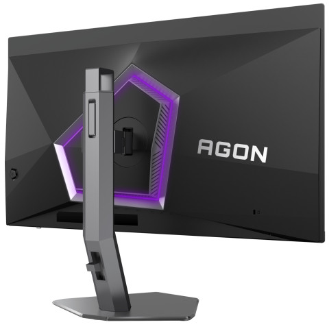 TFT 27" AOC AGON AG276QZD2, QD-OLED QHD 2K, 280Гц, 0,03мс, 2xHDMI, 2xDP, USB-hub, HAS, Pivot, чор.-с