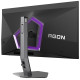 TFT 27" AOC AGON AG276QZD2, QD-OLED QHD 2K, 280Гц, 0,03мс, 2xHDMI, 2xDP, USB-hub, HAS, Pivot, чор.-с