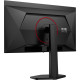 TFT 27" AOC Q27G4ZDR, QD-OLED, 240Гц, 0,03мс, 2хHDMI, DP, USB-hub, HAS, Pivot, чорно-червоний