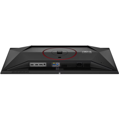 TFT 27" AOC Q27G4ZDR, QD-OLED, 240Гц, 0,03мс, 2хHDMI, DP, USB-hub, HAS, Pivot, чорно-червоний
