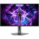 TFT 31.5"AOC AG326UZD2, QD-OLED, UHD 4K,240hz,2xHDMI, DP, USB-C,USB-hub, HAS, Pivot,кол.,чорно-сірий