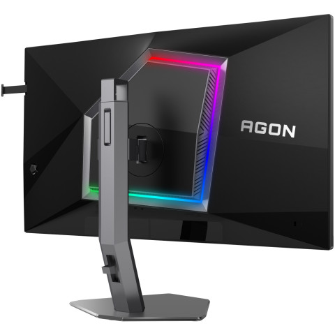 TFT 27" AOC AGON AG276FK, Fast IPS, 520Гц, 2хHDMI, DP, HAS, Pivot, чорно-сірий
