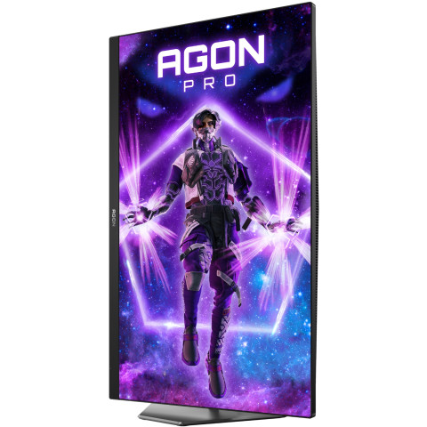 TFT 27" AOC AGON AG276FK, Fast IPS, 520Гц, 2хHDMI, DP, HAS, Pivot, чорно-сірий