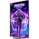 TFT 27" AOC AGON AG276FK, Fast IPS, 520Гц, 2хHDMI, DP, HAS, Pivot, чорно-сірий