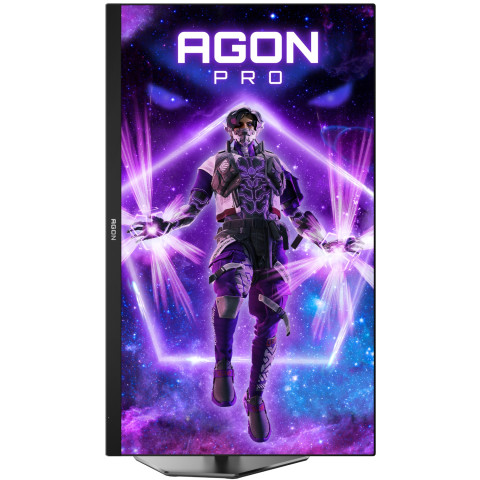 TFT 27" AOC AGON AG276FK, Fast IPS, 520Гц, 2хHDMI, DP, HAS, Pivot, чорно-сірий