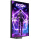 TFT 27" AOC AGON AG276FK, Fast IPS, 520Гц, 2хHDMI, DP, HAS, Pivot, чорно-сірий
