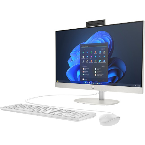 Моноблок 23.8'' HP ProOne 240 G10 i3-N300/16Gb/SSD512Gb/Cam/K&M/WiFi/DOS/Shell White/3y.w