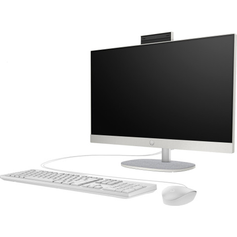 Моноблок 23.8" HP 24-cr0001ua AiO Ryzen 7 7730U/16Gb/SSD512Gb/WiFi/Cam/K&M/DOS/Shell White