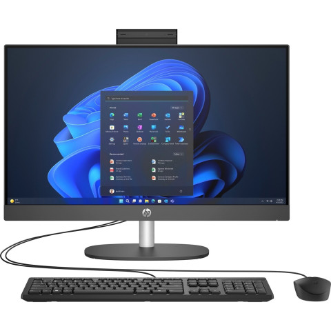 Моноблок 23.8'' HP ProOne 240 G10 i3-N300/8Gb/SSD512Gb/K&M/Cam/WiFi/DOS/Iron Gray