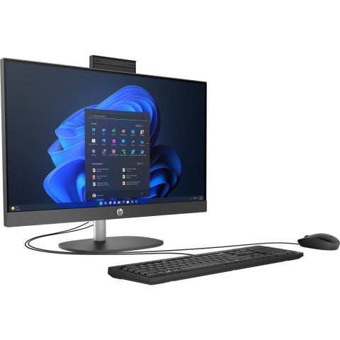 Моноблок 23.8'' HP ProOne 240 G10 i3-N300/8Gb/SSD512Gb/K&M/Cam/WiFi/DOS/Iron Gray