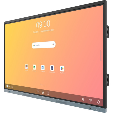 Інтерактивна панель 86" BenQ RE8604A, IPS, UHD, 8Гб/ 32Гб, колонки, кріплення, чорна