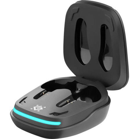 Гарнітура TWS ігрова Defender CyberDots 285 Bluetooth чорна