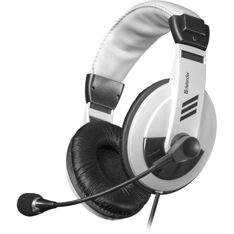 Гарнітура Defender Gryphon HN-750, 2х3,5мм, White