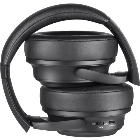 Гарнітура Defender FreeMotion B535, Bluetooth+3,5мм, ANC, Black