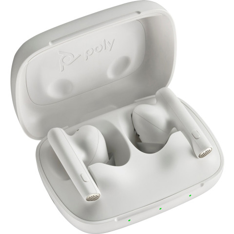 Навушники TWS Poly Voyager Free 60 Earbuds + BT700C + BCHC White